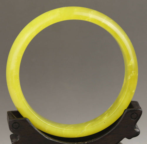10% OFF- 60/61/62mm Certified Natural Jadeite Emerald A*Jade HandCarved Bangle NO.G352
