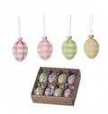 2" GLS Stripe Egg Ornament