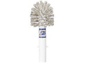 A&B BRUSH CORNER COMBINATION WHITE AND STAINLESS BRISTLE