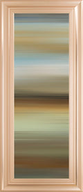 Abstract Horizon II By James Mcmaster - Framed Print Wall Art - Beige