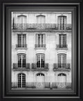 Across The Street I By Laura Marshall - Framed Print Wall Art - Dark Gray