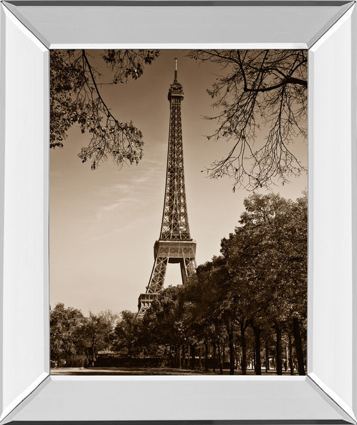 An Afternoon Stroll-pari By Maihara - Mirrored Frame Real Glass - Light Brown