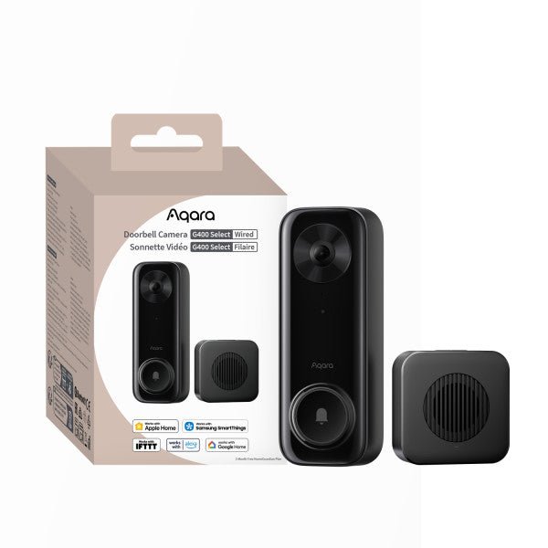 Aqara Doorbell Camera G400 Select Wired - AQALDB-C03D - Vesternet