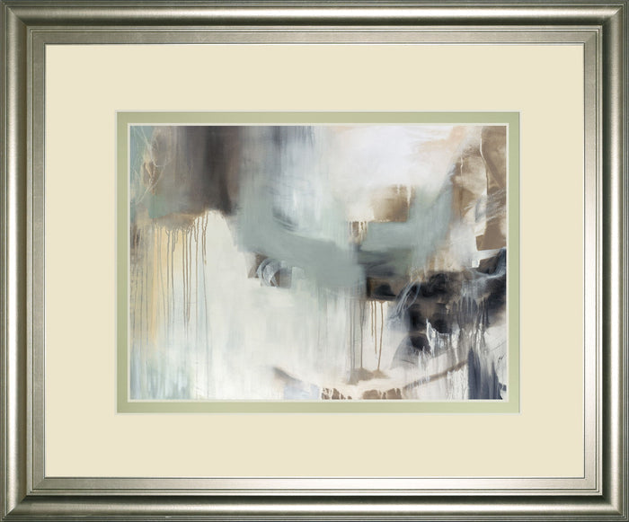 Argentum By Cat Tesla - Framed Print Wall Art - Beige