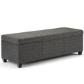 Avalon - Contemporary Storage Ottoman Bench