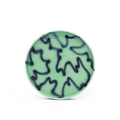 BABY PLATE - GREEN PIZZA