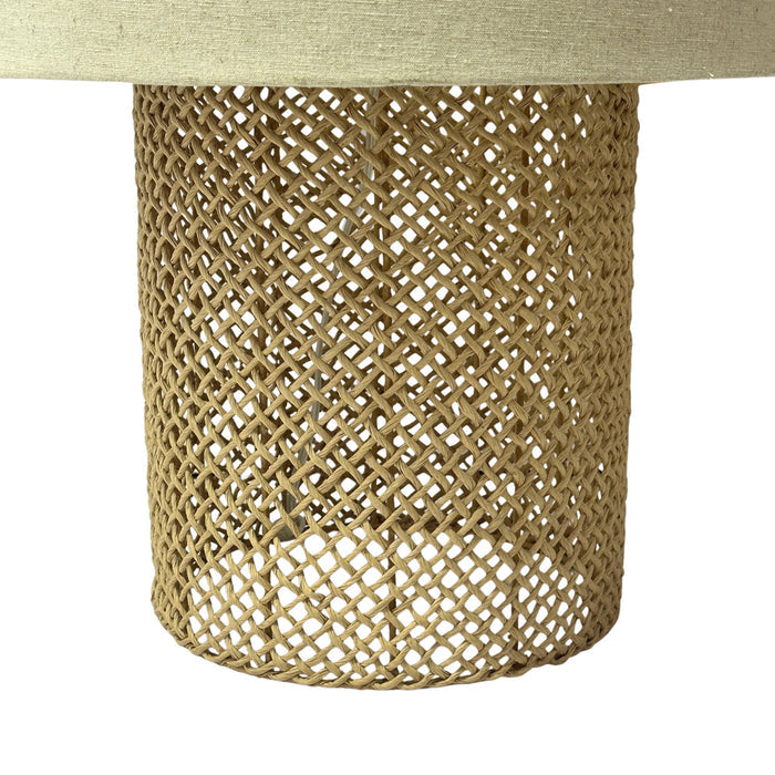 Bali - Table Lamp - Natural Rattan by Lux Lighting, view 2