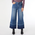 Bambu Soft Wide Leg Crop with Contrast Bottom