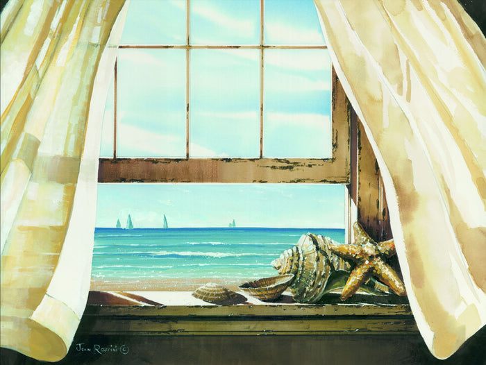 Beach Treasures By John Rossini - Beige