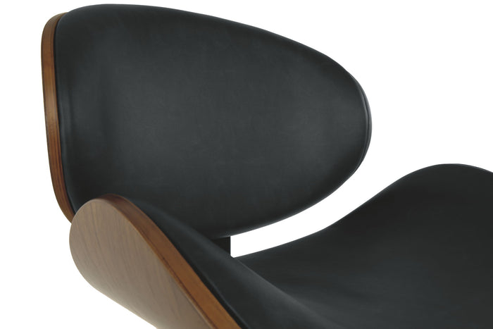 Bellatier - Tall UPH Swivel Barstool - Brown