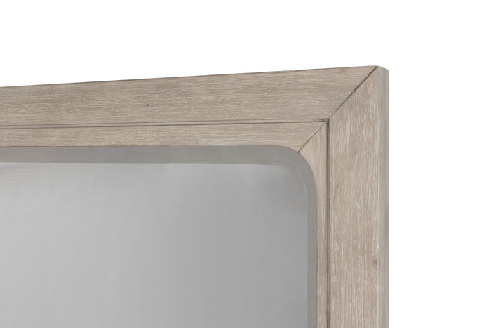 Cape May - Rectangular Dresser Mirror - Glazed Driftwood by Sea Winds, view 4