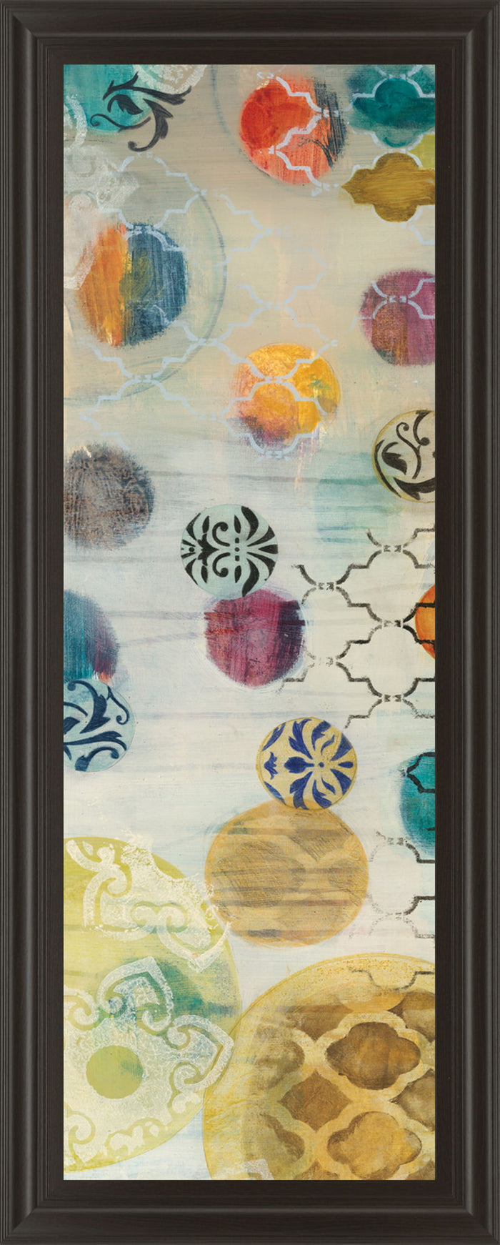 Casa Blanca Panel I By Jeni Lee - Framed Print Wall Art - Beige