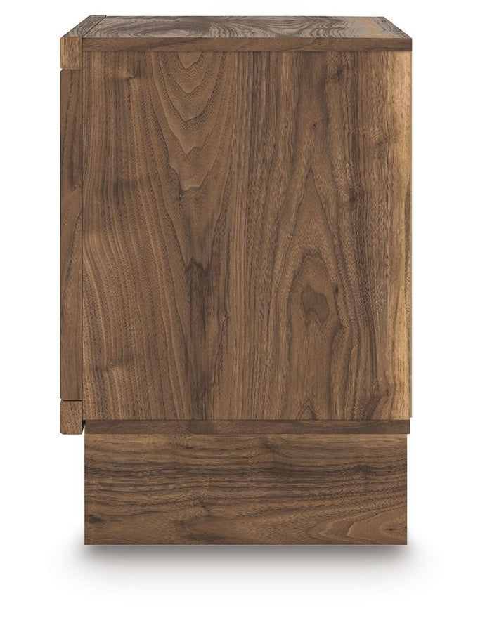 Chirason - Two Drawer Night Stand - Brown