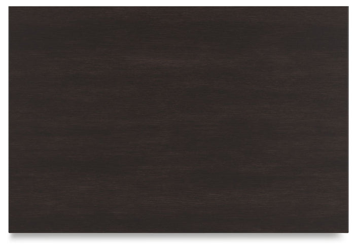 Covetown - Two Drawer Night Stand - Dark Brown