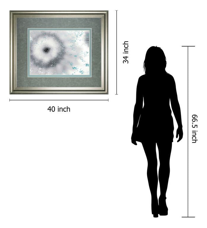 Crystalline By Marvin Pelkey - Framed Print Wall Art - Gray