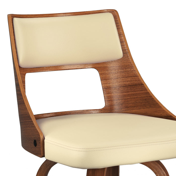 Dallyn - Swivel Bar Stool (Set of 2) - Cream