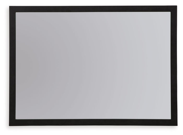 Danziar - Bedroom Mirror - Black