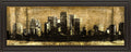 Defined City Il By Sd Graphic Studio - Framed Print Wall Art - Beige