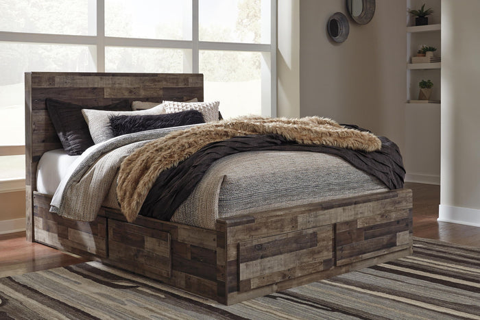 Dark Gray / Queen / 6 Drawers