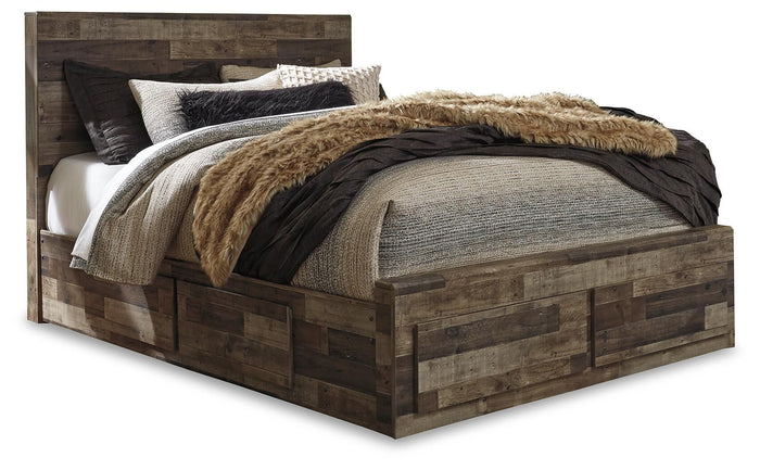 Dark Gray / Queen / 4 Drawers