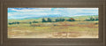 Distant Treeline Panel By Tim Otoole - Framed Print Wall Art - Light Brown