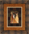 Divine Grace Il By Rob Hefferan - Framed Print Wall Art - Light Brown