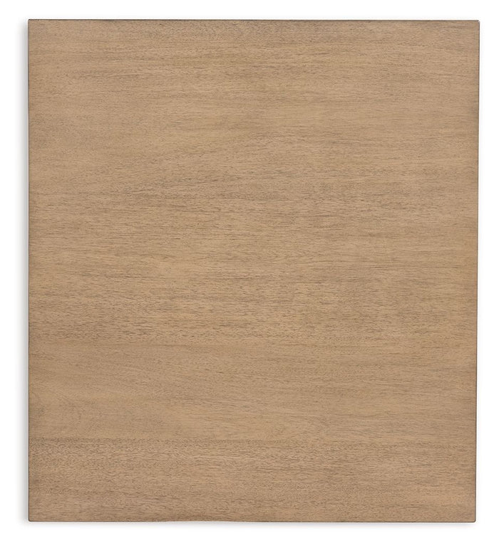 Drazmine - Rectangular End Table - Brown