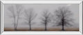 Early December By Jacks H. - Mirrored Frame Wall Art - Light Gray