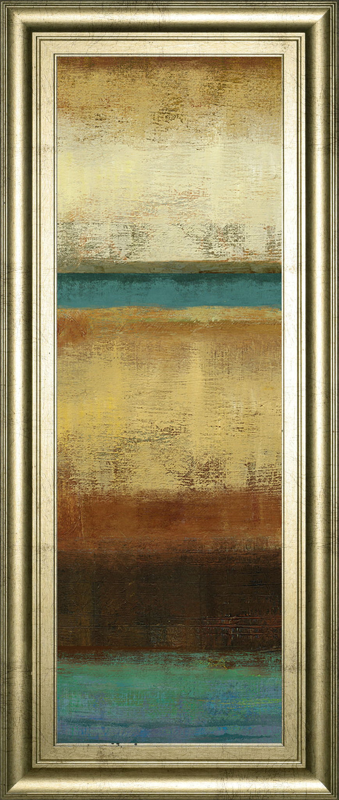 Earth By Allison Pearce - Framed Print Wall Art - Beige