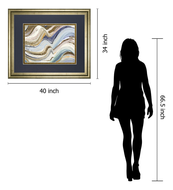 Earth Tone New Concept By Patricia Pinto - Framed Print Wall Art - Dark Gray