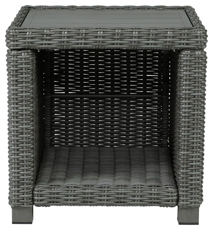Elite Park - Square End Table - Gray