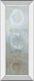 Evolu By Heather Ross - Mirror Framed Print Wall Art - Gray
