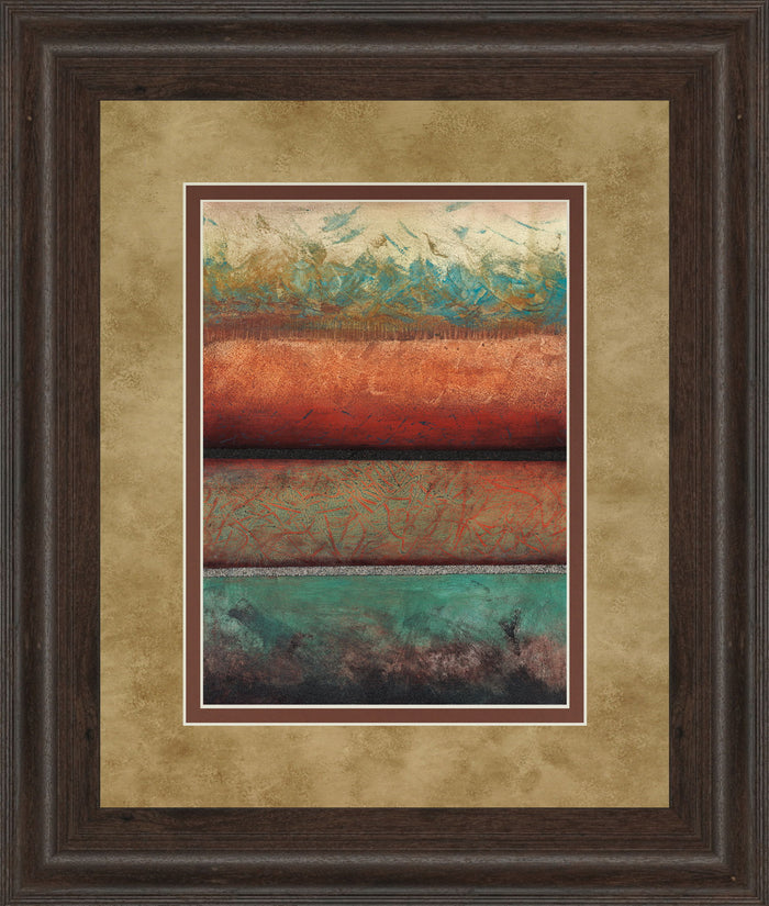 Excitement By Laurie Fields - Framed Print Wall Art - Light Brown