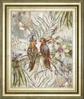 Eye To Eye By Sofi Taylor - Framed Print Wall Art - Green