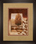Fall Vignette Il By Carol Robinson - Framed Print Wall Art - Light Brown