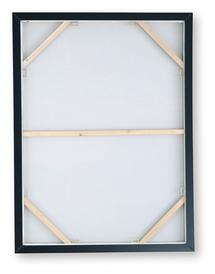 Fanthorne - Wall Art - Tan / Brown / White