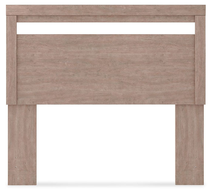 Flannia - Full Panel Headboard - Gray