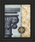 Fomanesque Il By Michael Marcon - Framed Print Wall Art - Beige