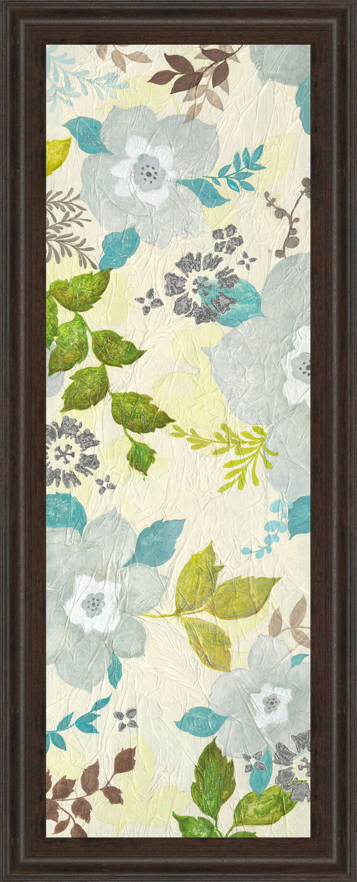 Fragrant Garden I By Tava Studios - Framed Print Wall Art - Beige