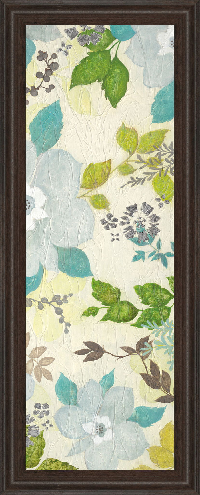 Fragrant Garden Il By Tava Studios - Framed Print Wall Art - Beige