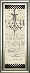 French Courture Panel II By Emily Adams - Beige