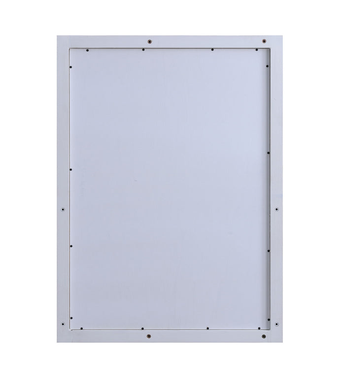 Geneva - Rectangular Dresser Mirror - Distressed White by Sea Winds, view 4