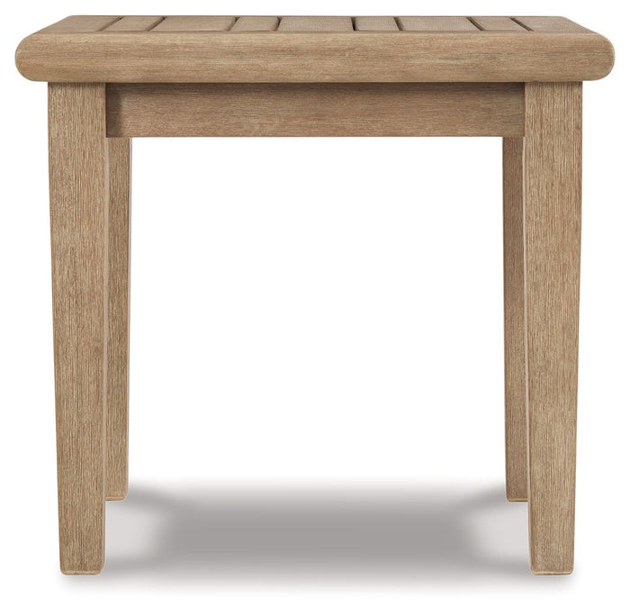 Gerianne - Square End Table - Brown