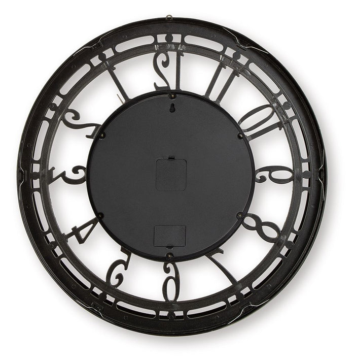 Gilover - Wall Clock - Champagne Finish