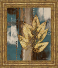 Golden Force I By Michael Marcon - Framed Print Wall Art - Yellow / Gold