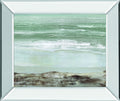 Grey Dawn By Caroline - Mirror Framed Print Wall Art - Gray