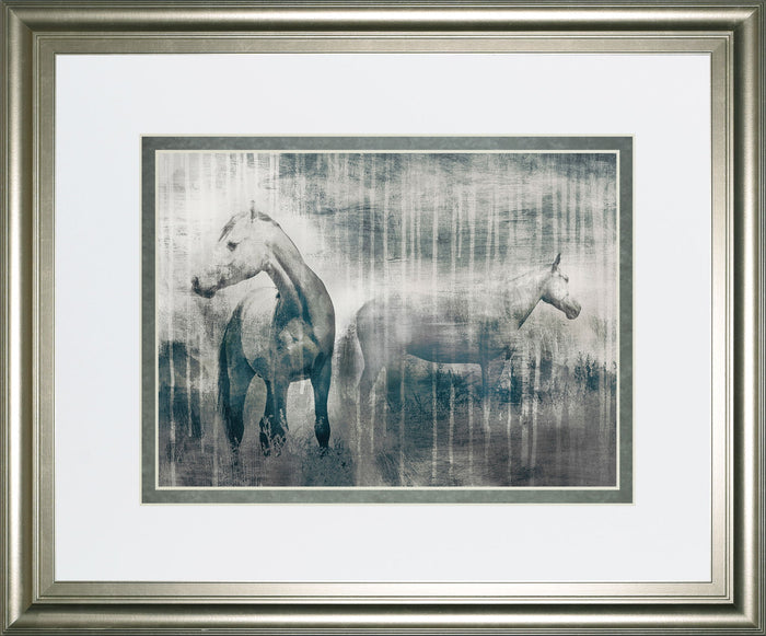 Grey Serenade By Edward Selkirk - Framed Print Wall Art - Dark Gray