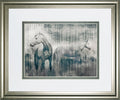 Grey Serenade By Edward Selkirk - Framed Print Wall Art - Dark Gray
