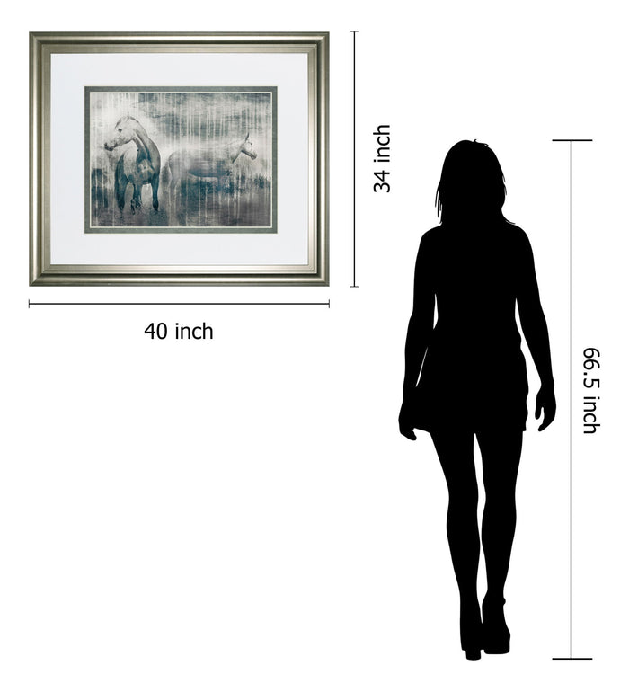 Grey Serenade By Edward Selkirk - Framed Print Wall Art - Dark Gray