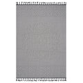 Guros - 6' X 9' Medallion Indoor / Outdoor Area Rug - White / Ivory